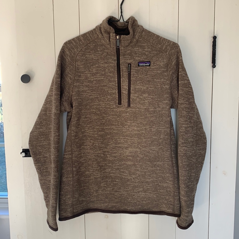 Patagonia better sweater half zip